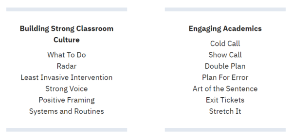 New-Modules-List | Teach Like a Champion